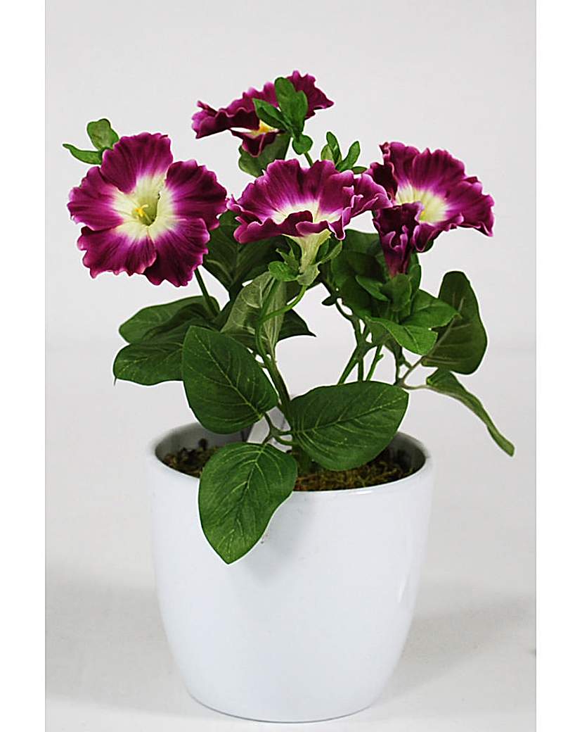 Artificial Plant Potted Petunia Artificial Plant Potted Petunia