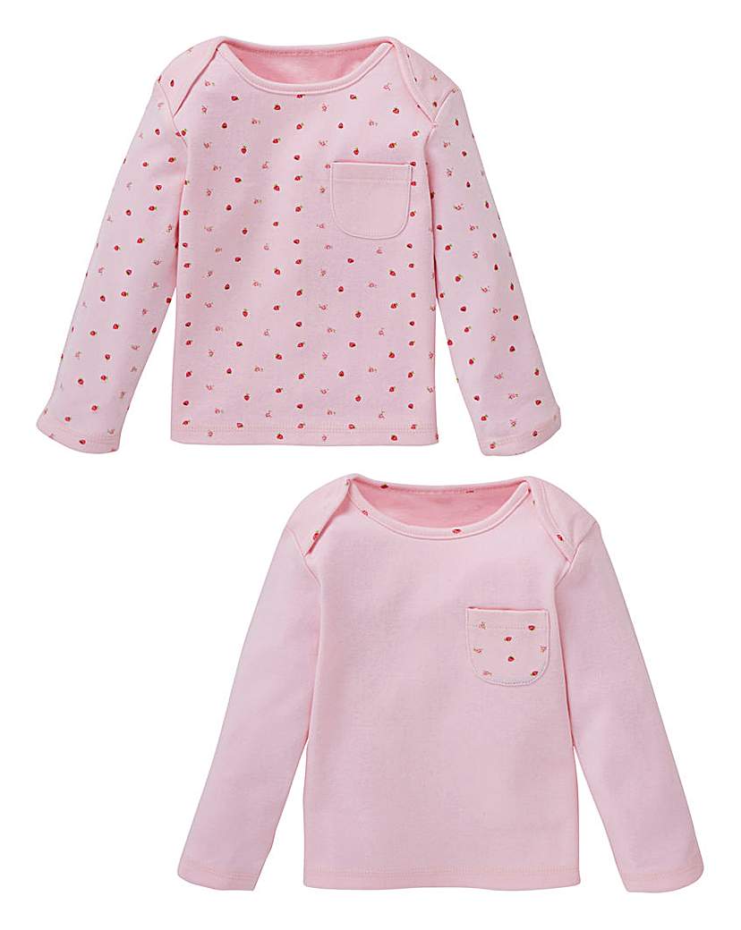 KD Baby Girl Pack of Two Strawberry Tops KD Baby Girl Pack of Two Strawberry Tops