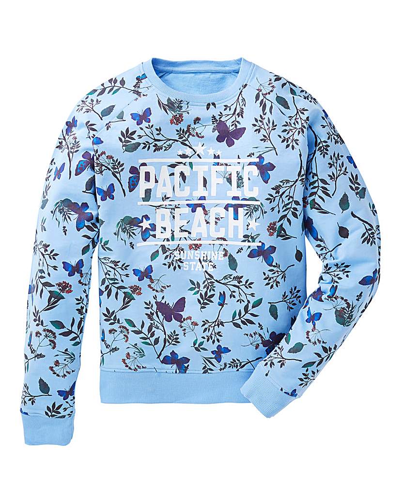 KD Girls Printed Sweatshirt KD Girls Printed Sweatshirt