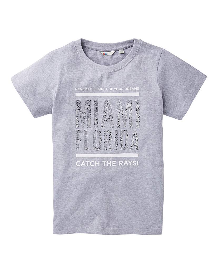 KD Girls Foil Print T-Shirt KD Girls Foil Print T-Shirt
