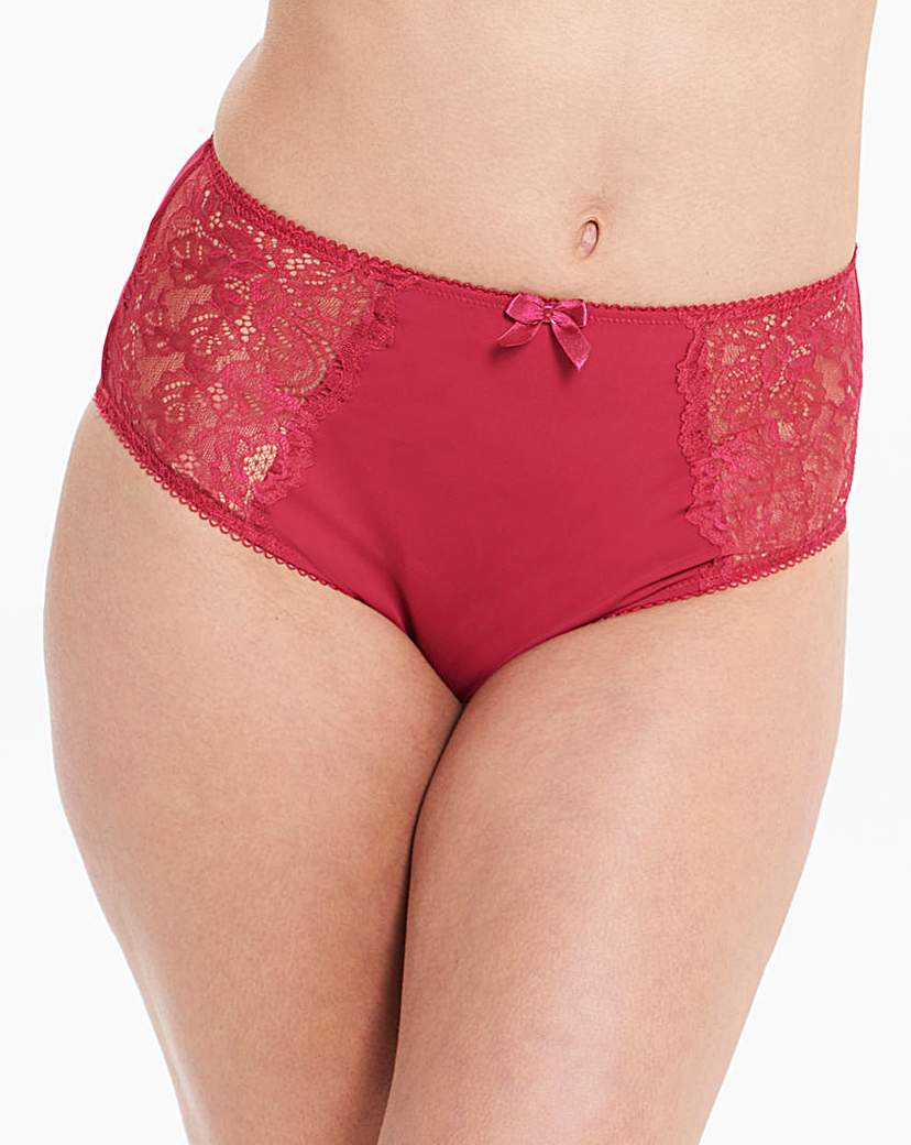 2 Pack Ella Lace Berry/Ivory Briefs 2 Pack Ella Lace Berry/Ivory Briefs