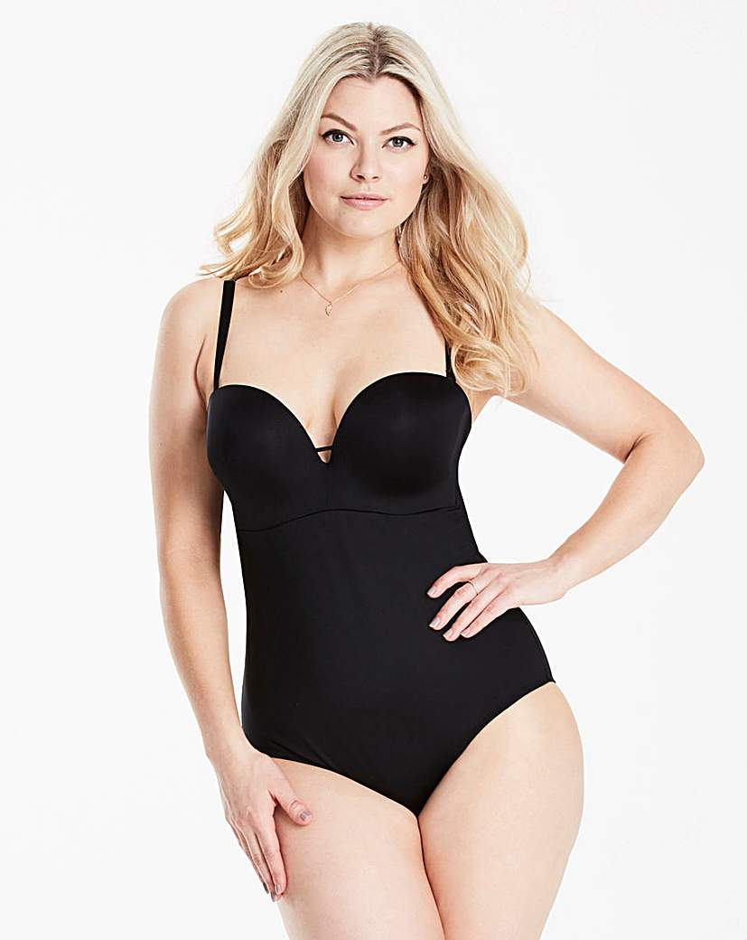 Solutions Superplunge Black Bodyshaper Solutions Superplunge Black Bodyshaper