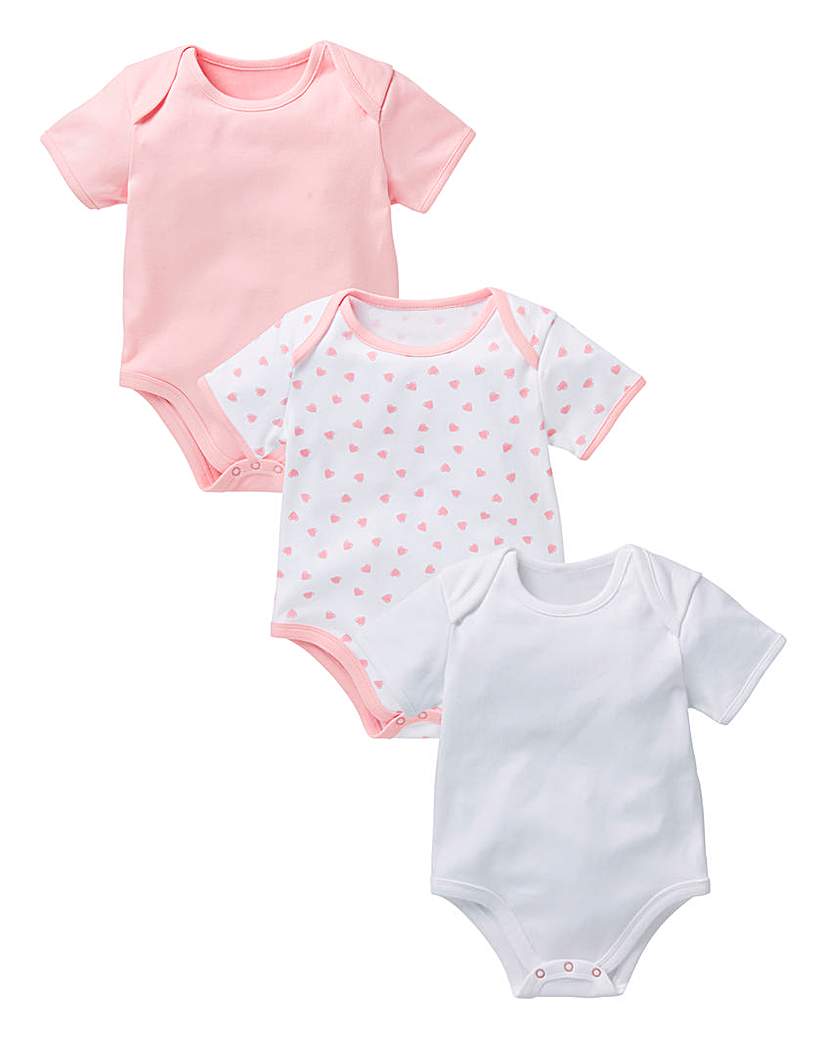 KD Baby Pack Of Three Bodysuits KD Baby Pack Of Three Bodysuits