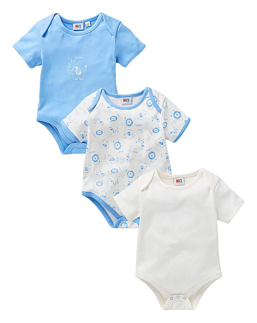 KD Baby Pack of Three Bodysuits KD Baby Pack of Three Bodysuits