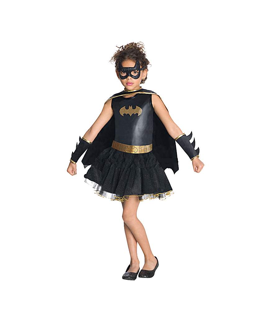 Girls Batgirl Tutu Dress Costume Girls Batgirl Tutu Dress Costume