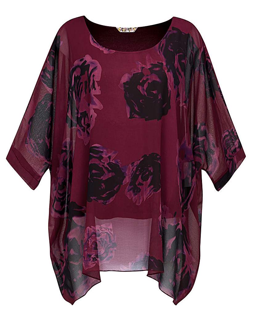 Joe Browns Cape Sleeve Blouse Joe Browns Cape Sleeve Blouse