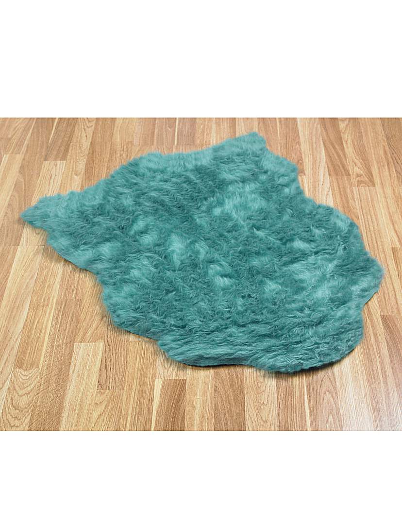 Faux Fur Shaggy Half Moon Rug Faux Fur Shaggy Half Moon Rug