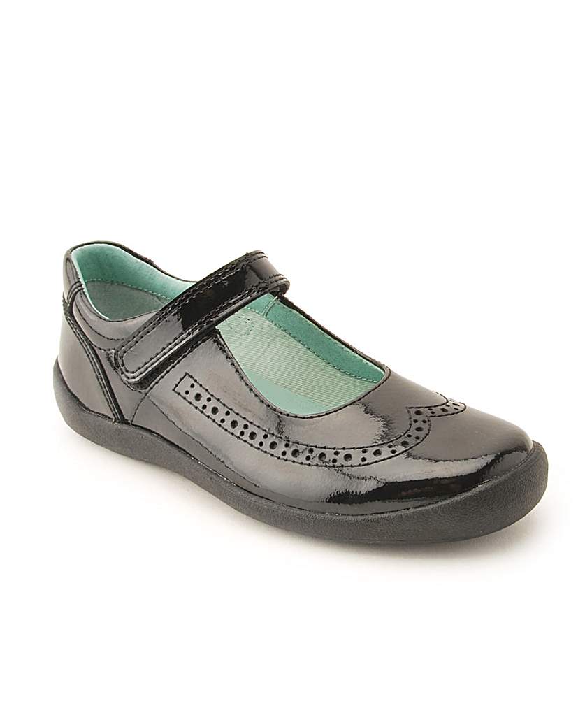 Start-rite Lizzy Black Patent Fit F Start-rite Lizzy Black Patent Fit F
