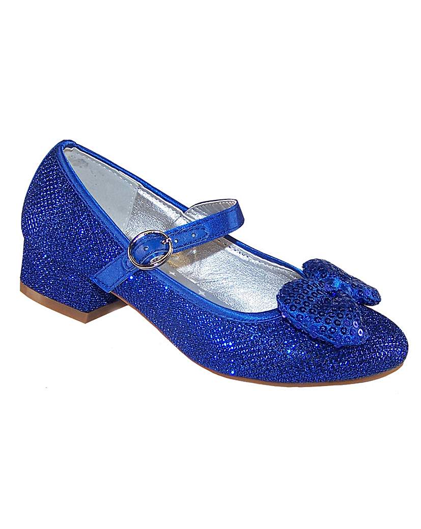 Sparkle Club Blue Heeled Shoes Sparkle Club Blue Heeled Shoes