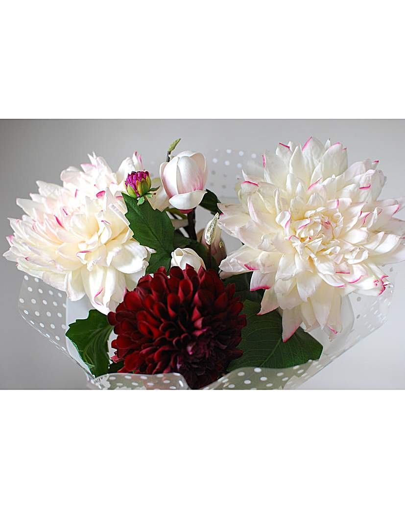 Artificial Stem Bouquet Dahlia Artificial Stem Bouquet Dahlia