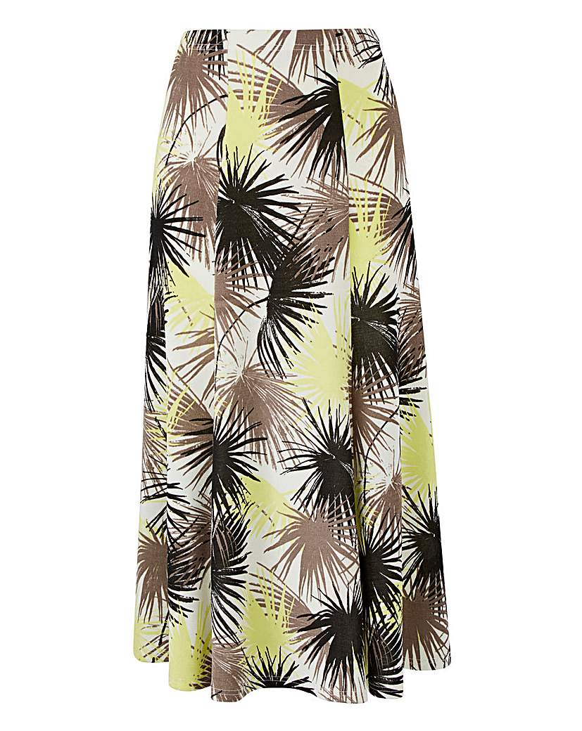 Print Slinky Skirt Length 29in Print Slinky Skirt Length 29in