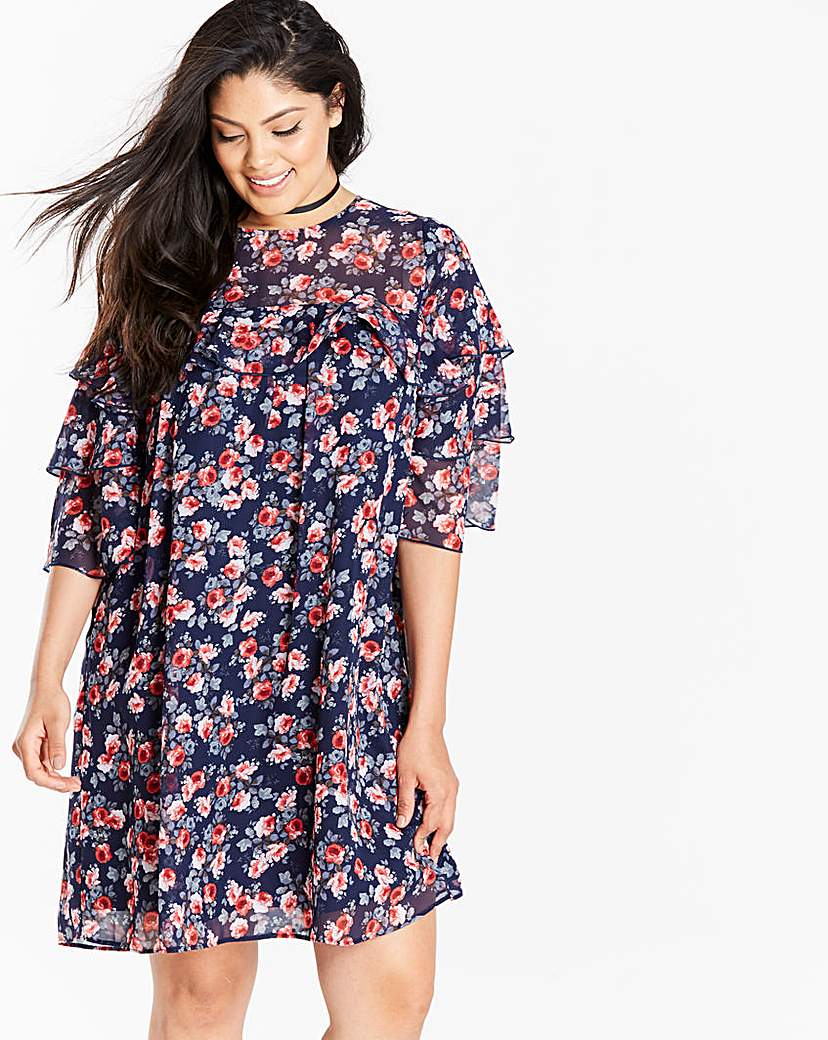 Layered Shift Dress Layered Shift Dress