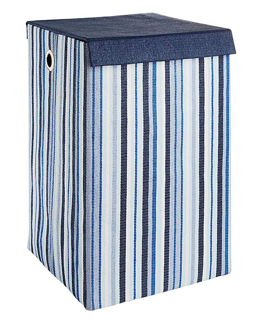 Oslo Stripe Foldable Laundry Basket Oslo Stripe Foldable Laundry Basket
