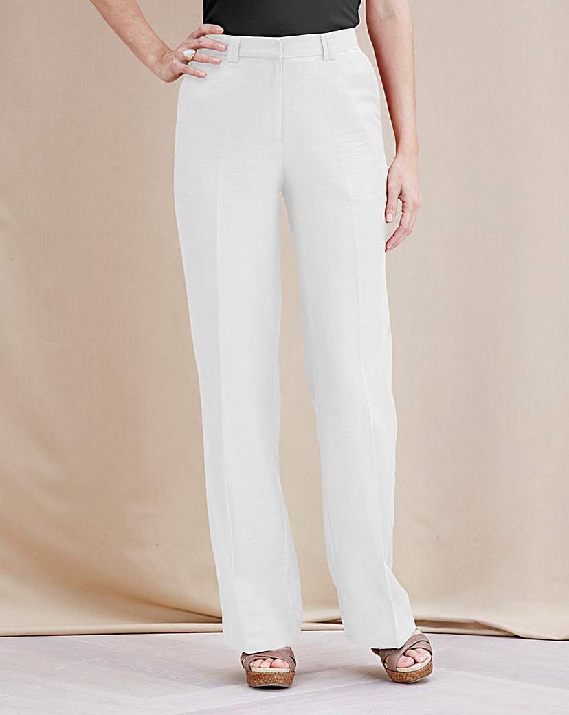 Petite Joanna Hope Linen-Blend Trousers Petite Joanna Hope Linen-Blend Trousers