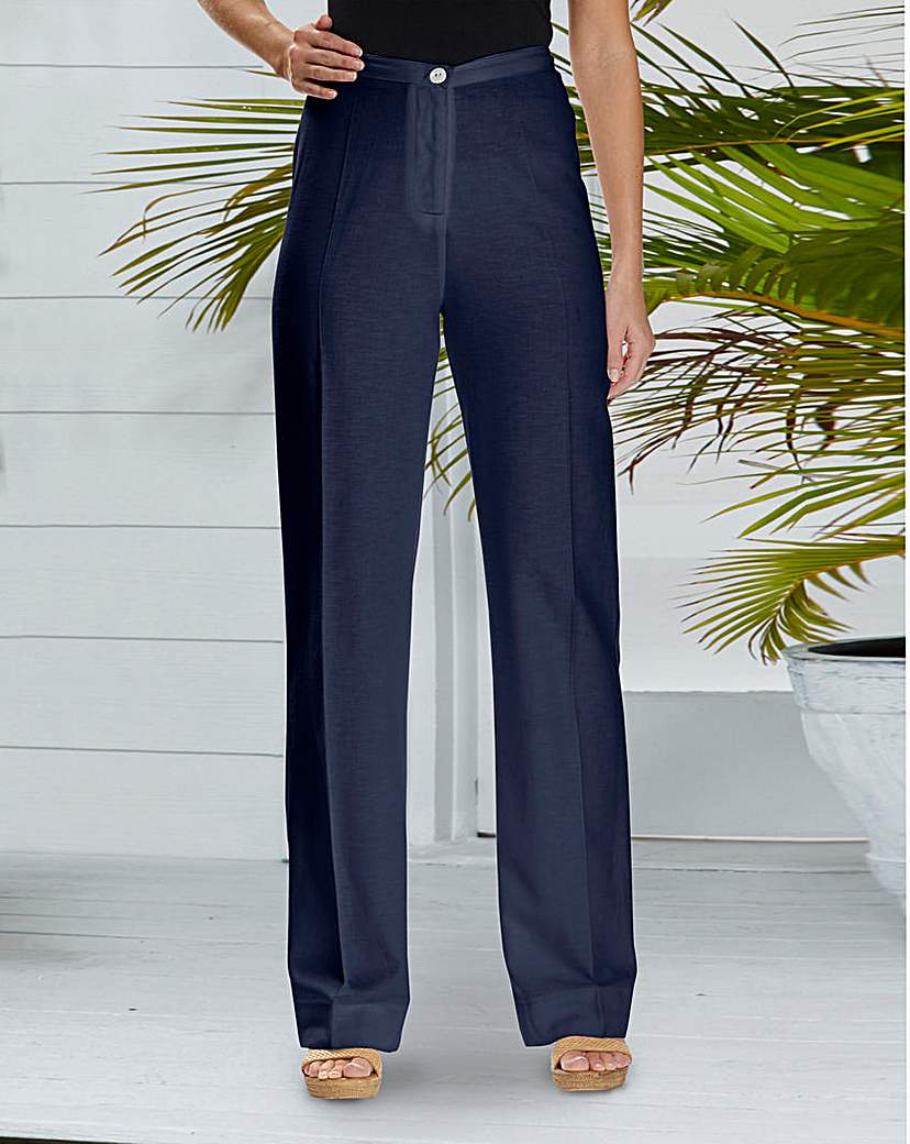 Petite JOANNA HOPE Linen-Blend Trousers Petite JOANNA HOPE Linen-Blend Trousers
