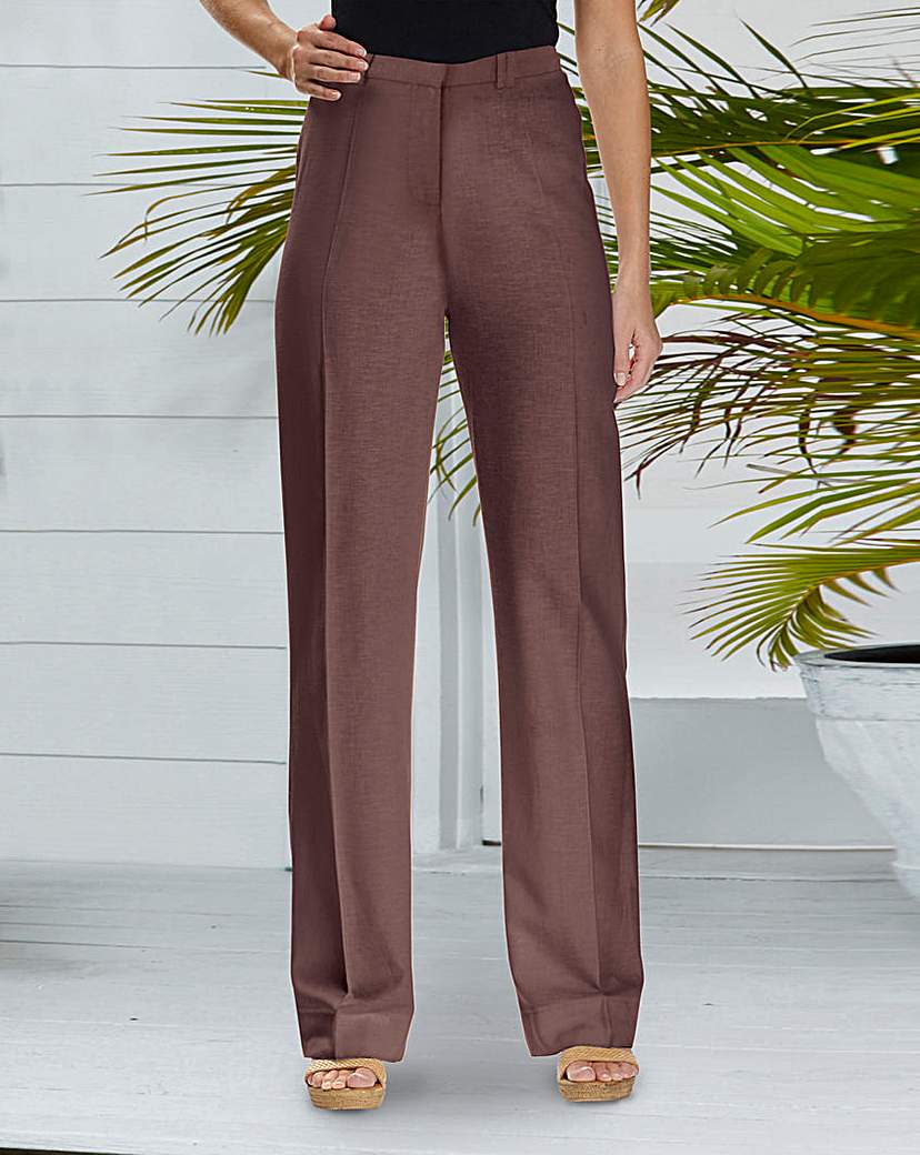 Petite JOANNA HOPE Linen-Blend Trousers Petite JOANNA HOPE Linen-Blend Trousers
