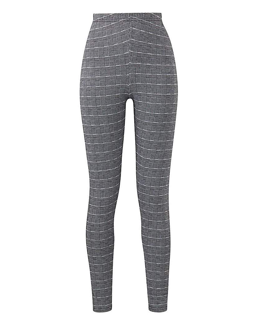 Jacquard Check Leggings Jacquard Check Leggings