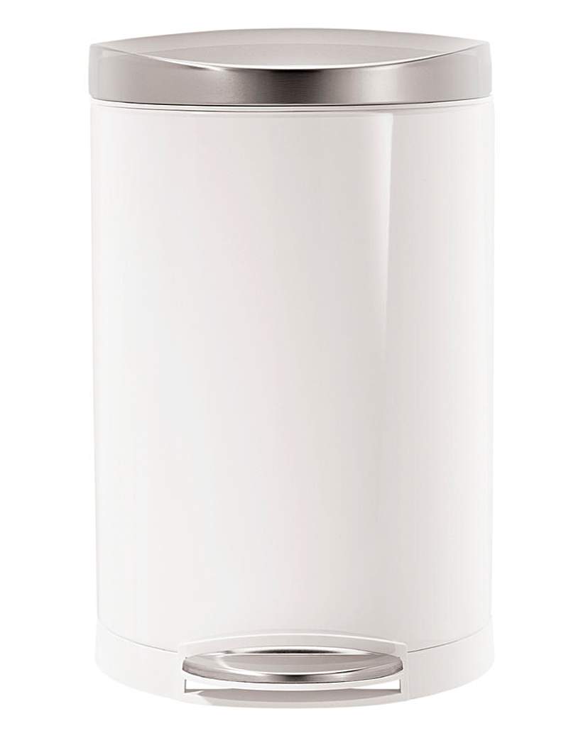 Simplehuman Semi-Round Pedal Bin 10L Simplehuman Semi-Round Pedal Bin 10L
