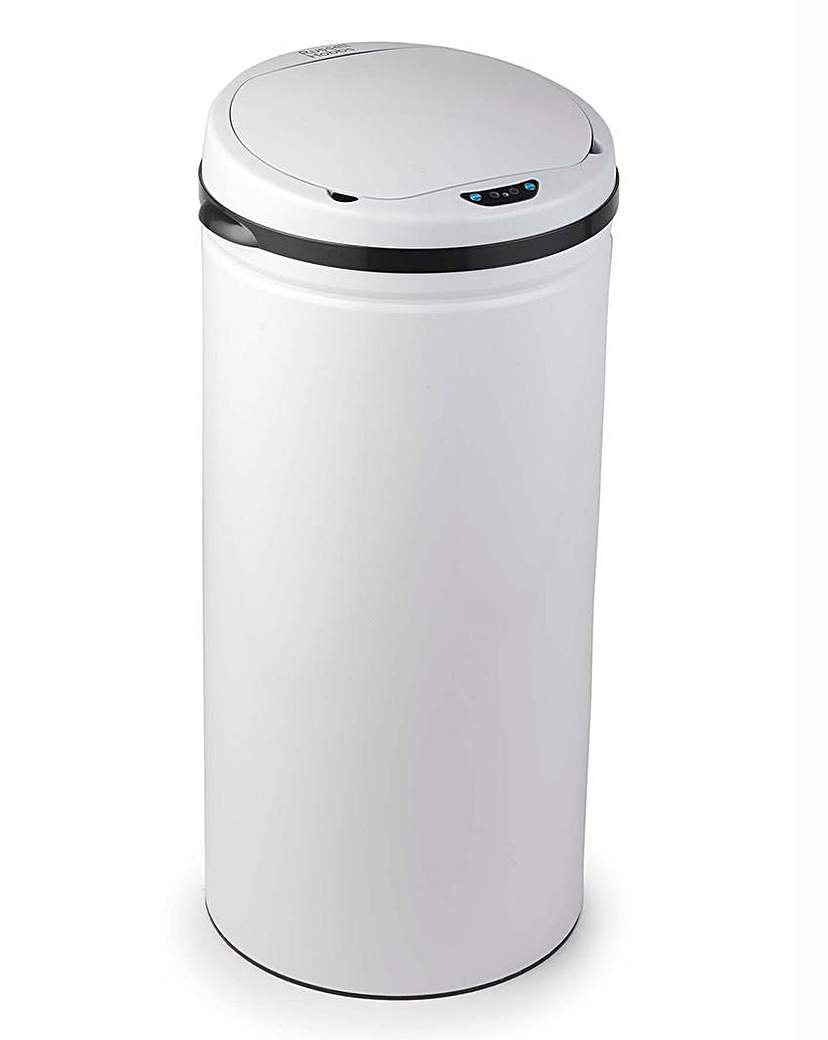 Russell Hobbs Round 30L Sensor Bin White Russell Hobbs Round 30L Sensor Bin White