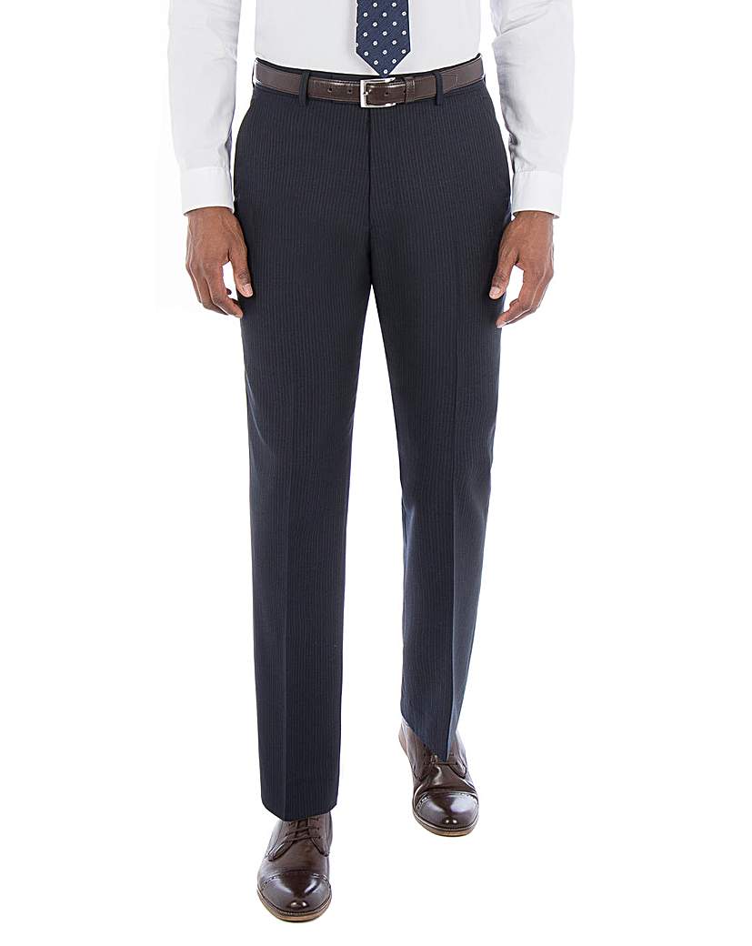 Pierre Cardin Navy Multi Stripe Trousers Pierre Cardin Navy Multi Stripe Trousers