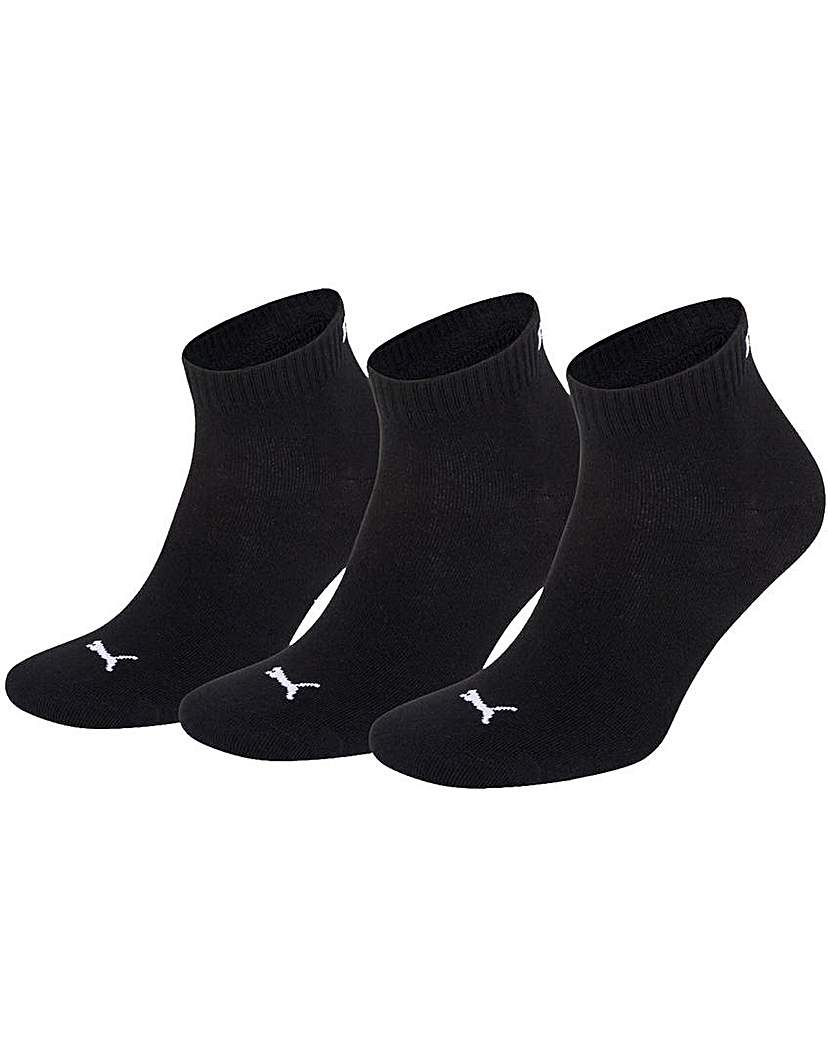 3 Pair Puma Training Quarter Socks 3 Pair Puma Training Quarter Socks