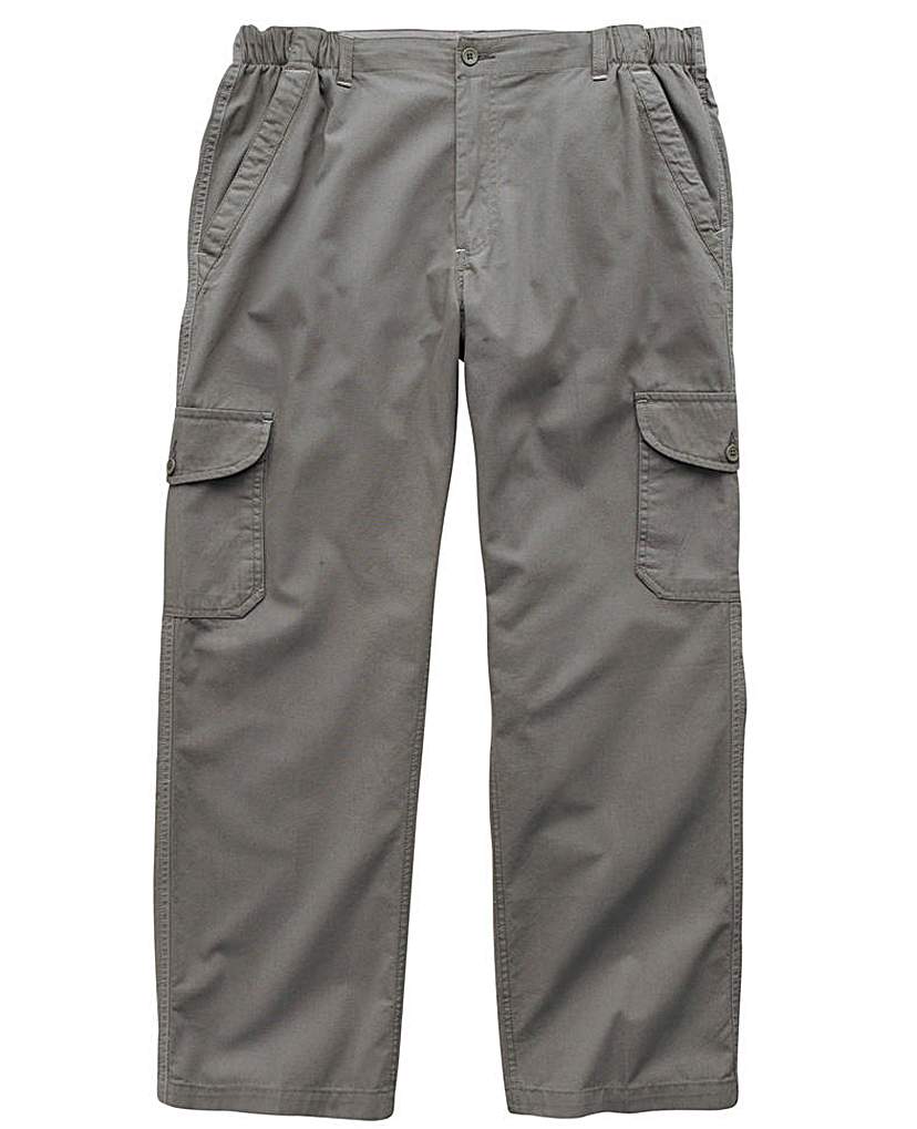 Premier Man Cargo Trousers 27in Premier Man Cargo Trousers 27in