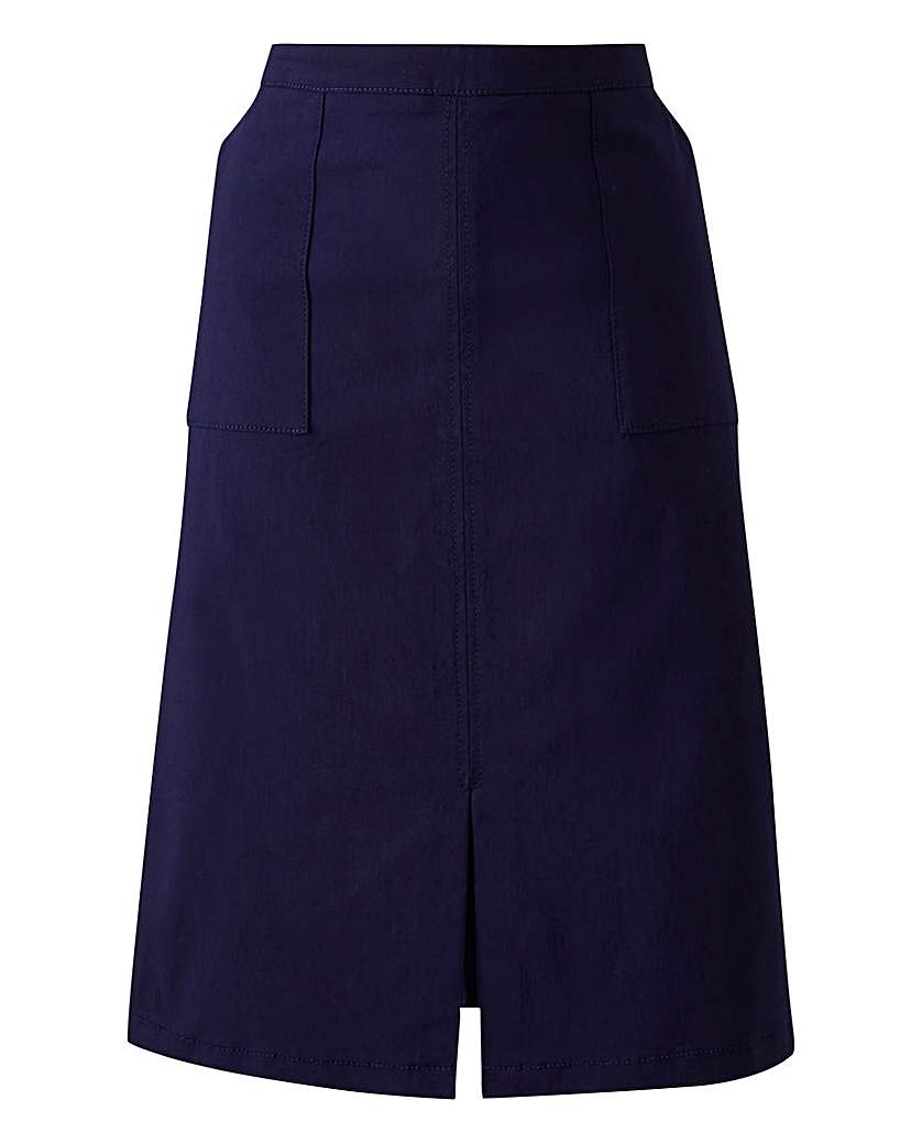 Stretch Split Front Skirt Stretch Split Front Skirt