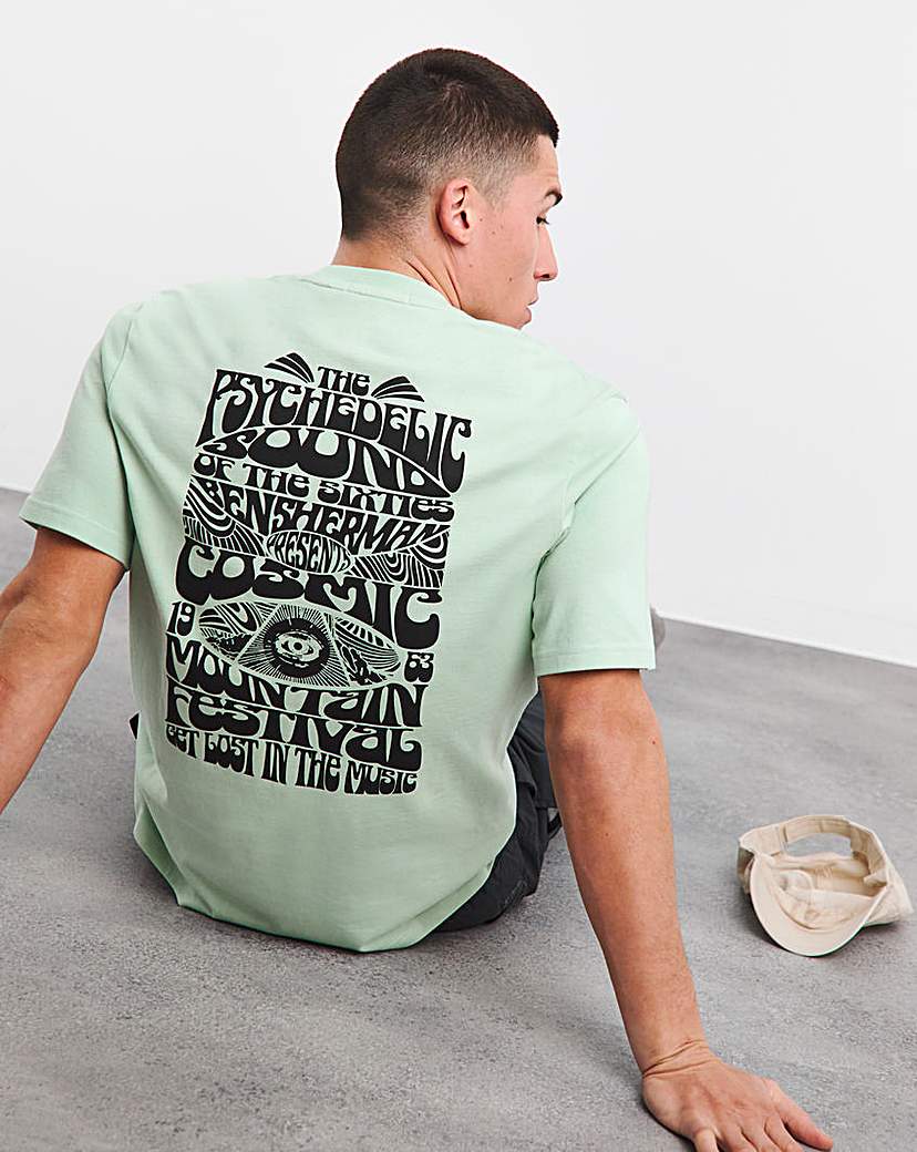 Ben Sherman Festival Back Print T-Shirt