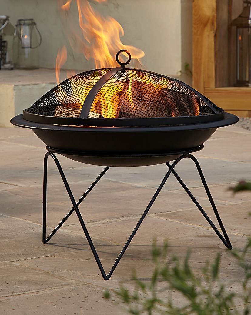 Quasar Steel Fire Pit and BBQ Grill Quasar Steel Fire Pit and BBQ Grill