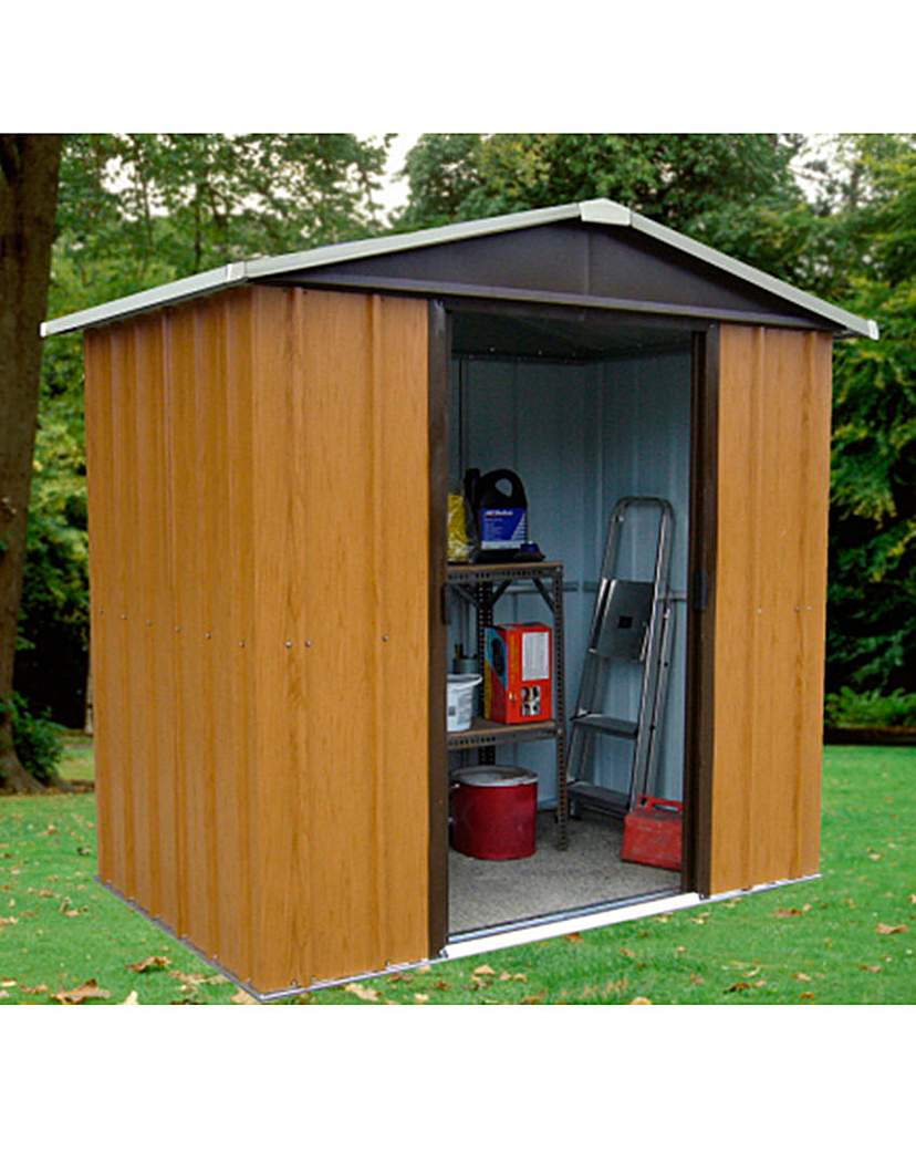 Yardmaster 6x4ft Woodgrain-Effect Shed Yardmaster 6x4ft Woodgrain-Effect Shed