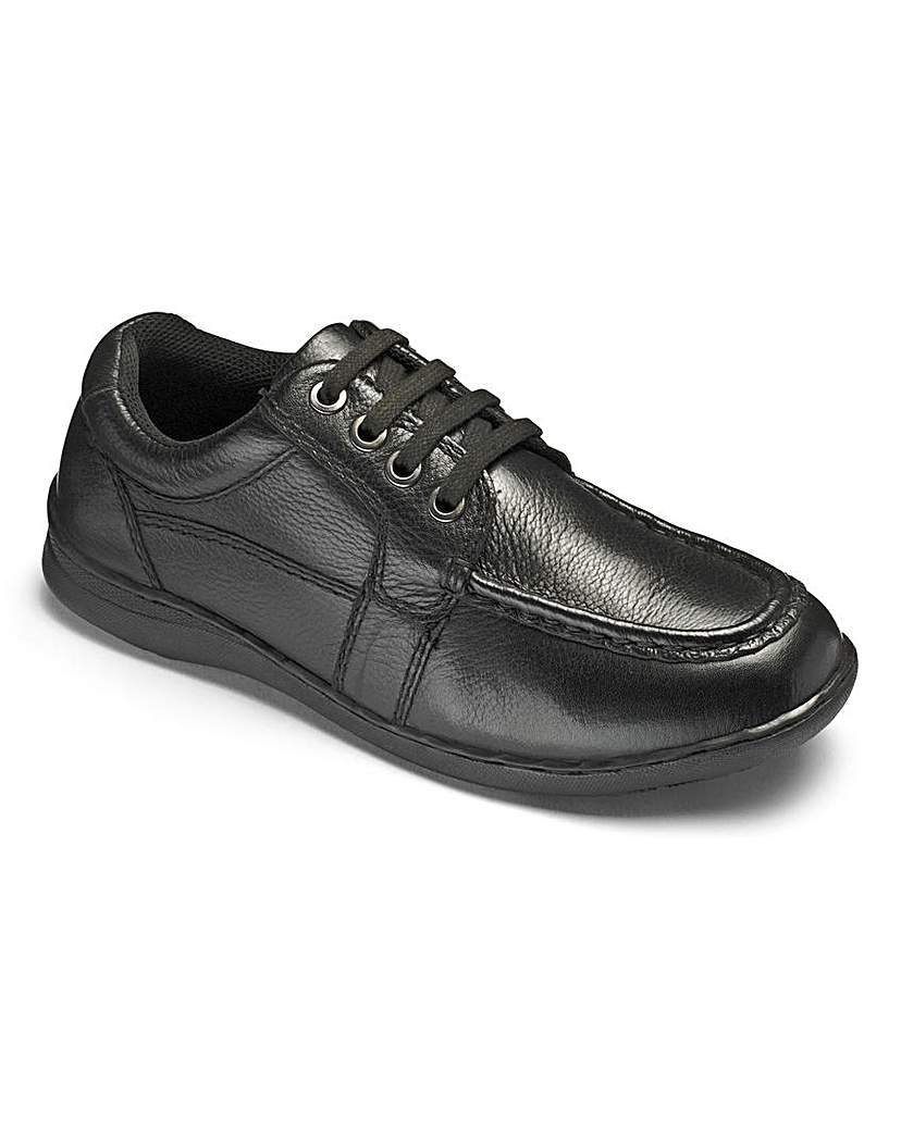 Boys 'Jacob' Black Shoes Standard Fit Boys 'Jacob' Black Shoes Standard Fit