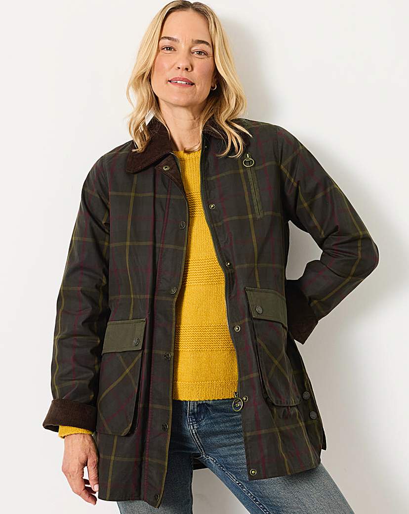 Fatface Kent Check Barn Jacket