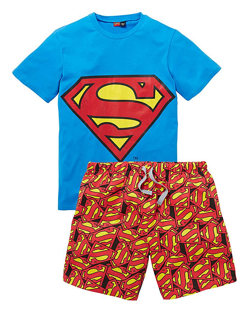 Superman Pyjama Short Set Superman Pyjama Short Set