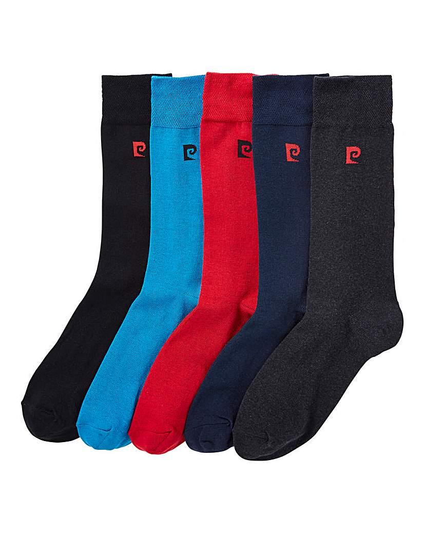 Pierre Cardin Pack of 5 Multi Socks Pierre Cardin Pack of 5 Multi Socks