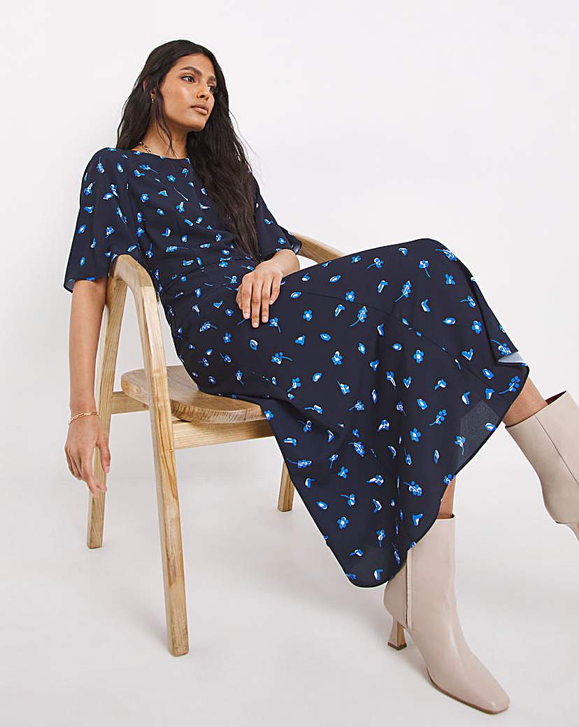 French Connection Belle Midi Dress