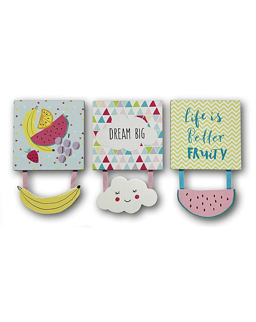 Dream Big Canvas Set of 3 Dream Big Canvas Set of 3