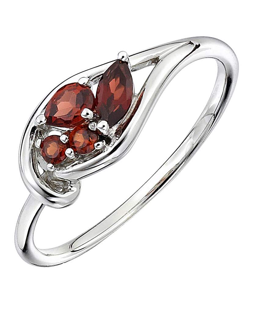 Sterling Silver Birthstone Ring Sterling Silver Birthstone Ring