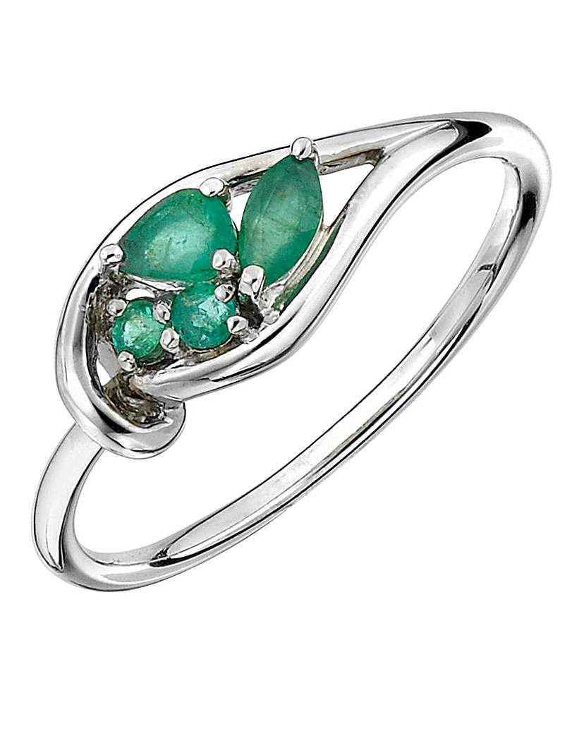 Sterling Silver Birthstone Ring Sterling Silver Birthstone Ring
