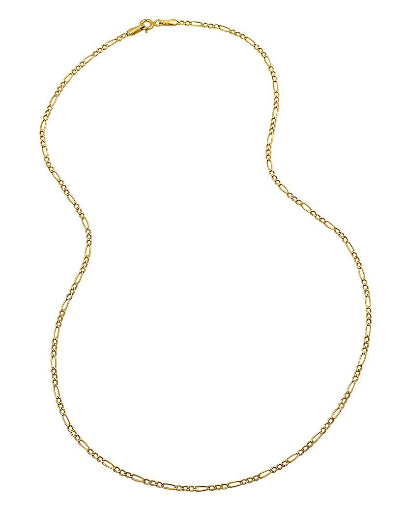 9 Carat Gold 18inch Figaro Chain 9 Carat Gold 18inch Figaro Chain