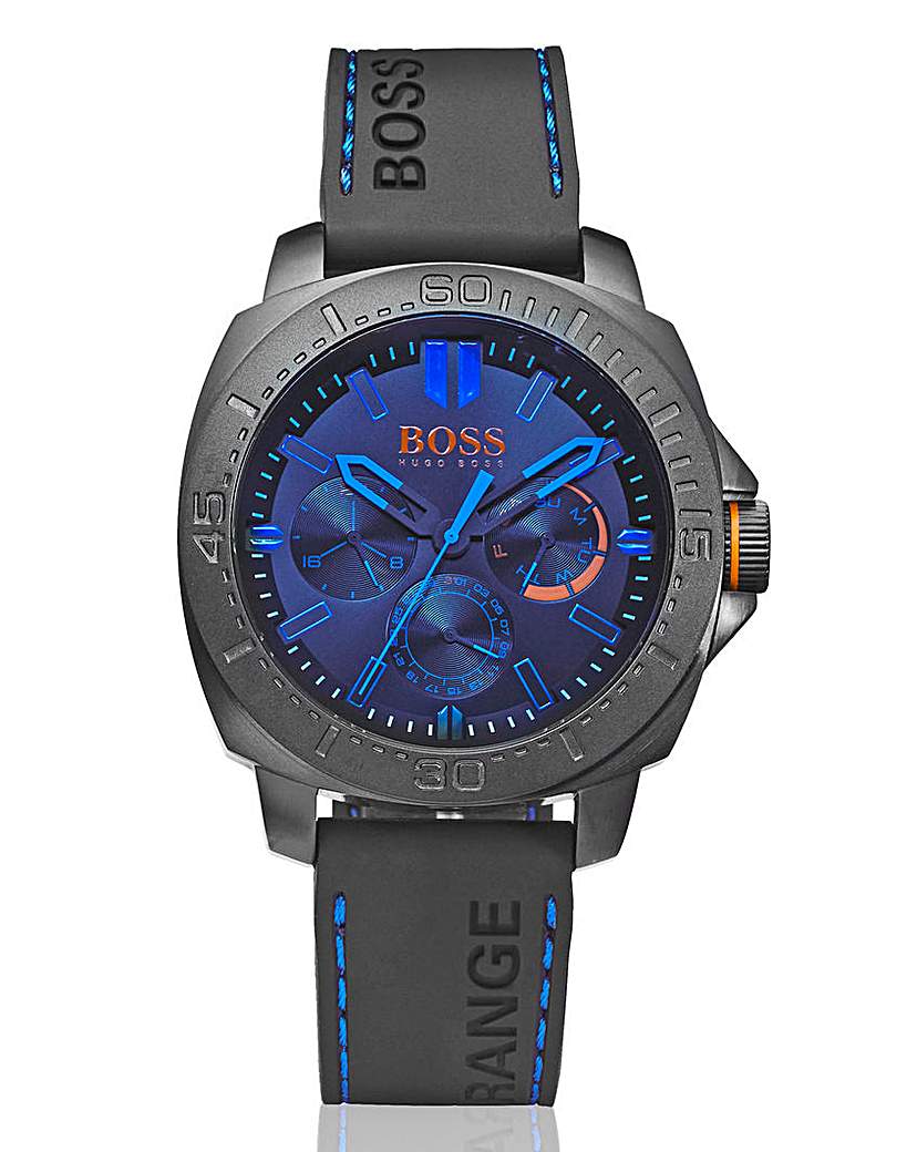 Boss Orange Gents Black Silicone Watch Boss Orange Gents Black Silicone Watch