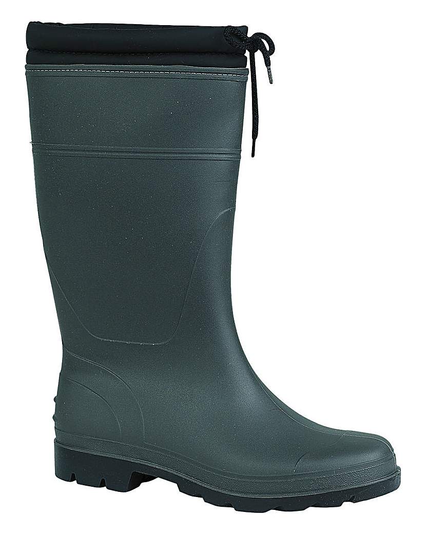 patent fleece lined wellies