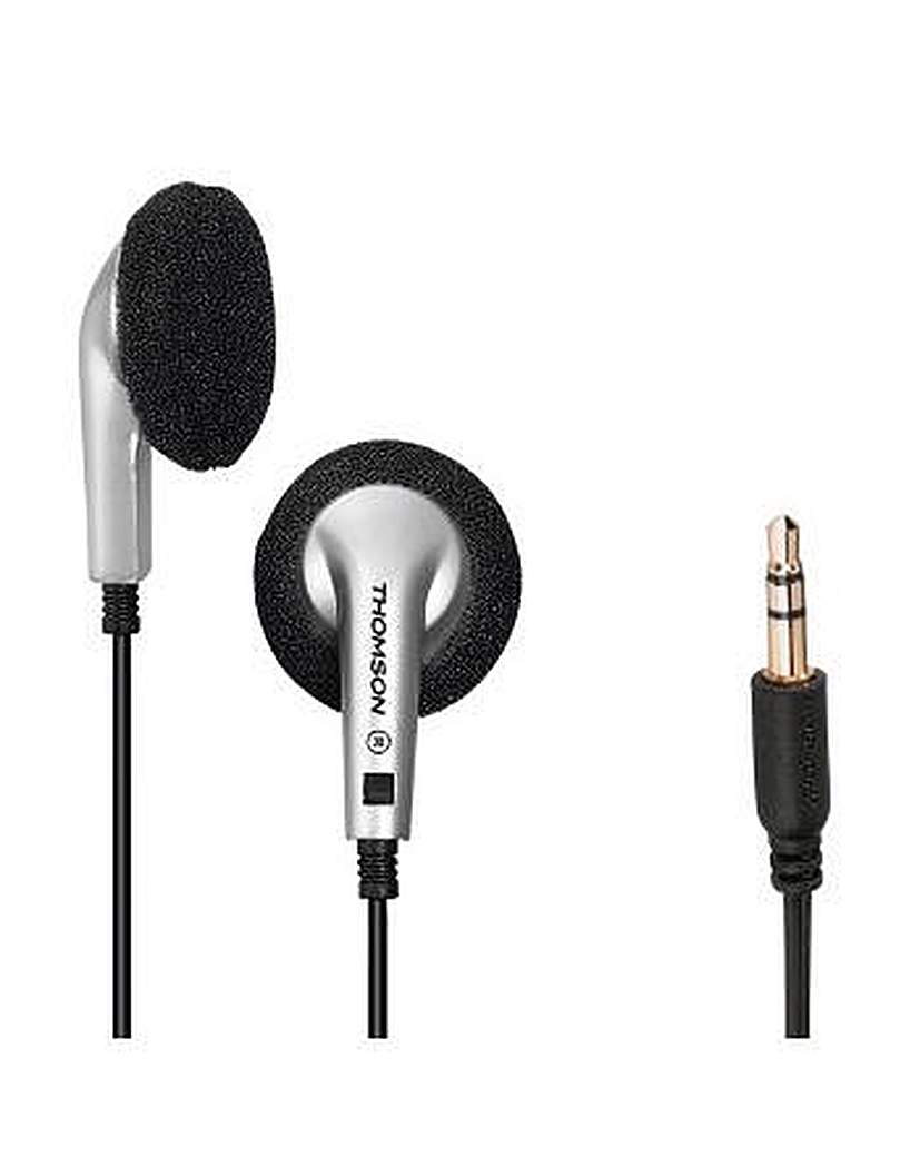 Thomson EAR1115S Earphones Black/Silver Thomson EAR1115S Earphones Black/Silver