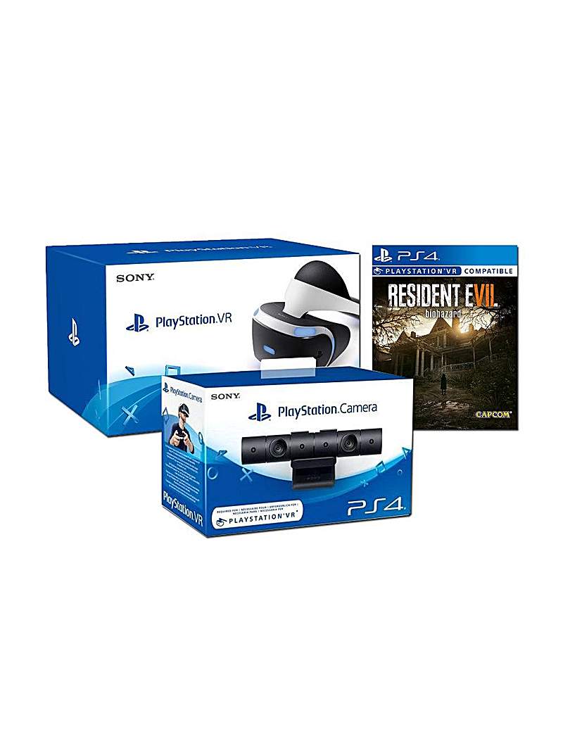 Playstation VR and Camera and Resi Evil7 Playstation VR and Camera and Resi Evil7