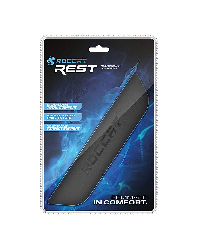 ROCCAT Rest Max Ergonomic Gel Wrist Pad ROCCAT Rest Max Ergonomic Gel Wrist Pad