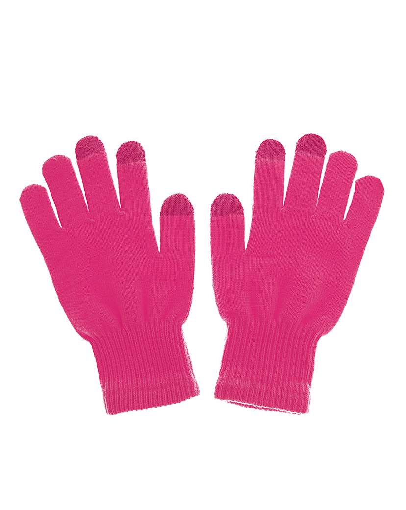 Pink Touch Screen Gloves Pink Touch Screen Gloves