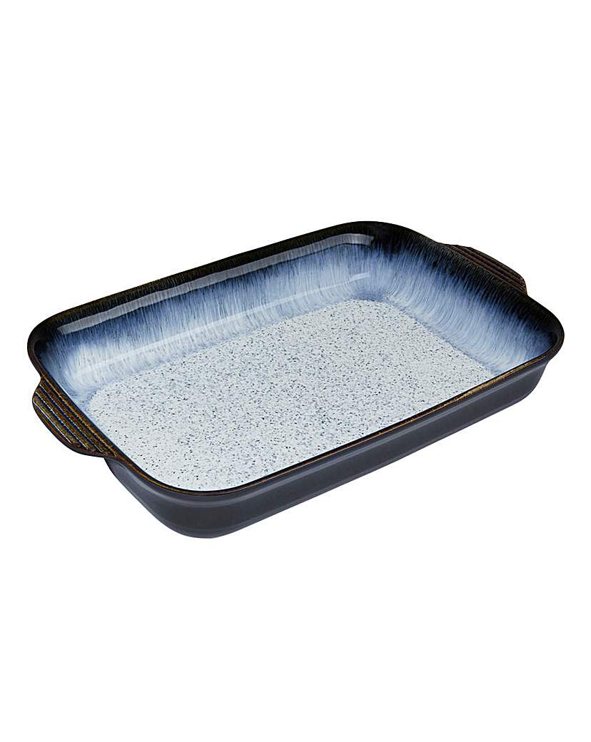 Denby Large Rectangular Dish Halo Denby Large Rectangular Dish Halo
