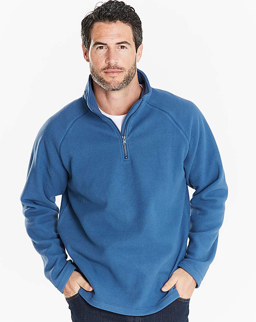 Capsule Storm Blue Zip Neck Fleece Capsule Storm Blue Zip Neck Fleece