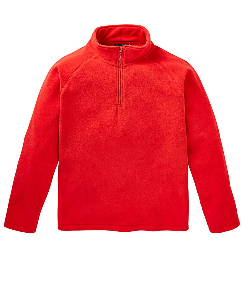 Capsule Red Zip Neck Fleece Capsule Red Zip Neck Fleece