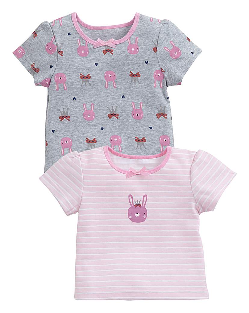KD Baby Girl Pack of Two Tops at Fifty Plus, from JD Williams KD Baby Girl Pack of Two Tops.