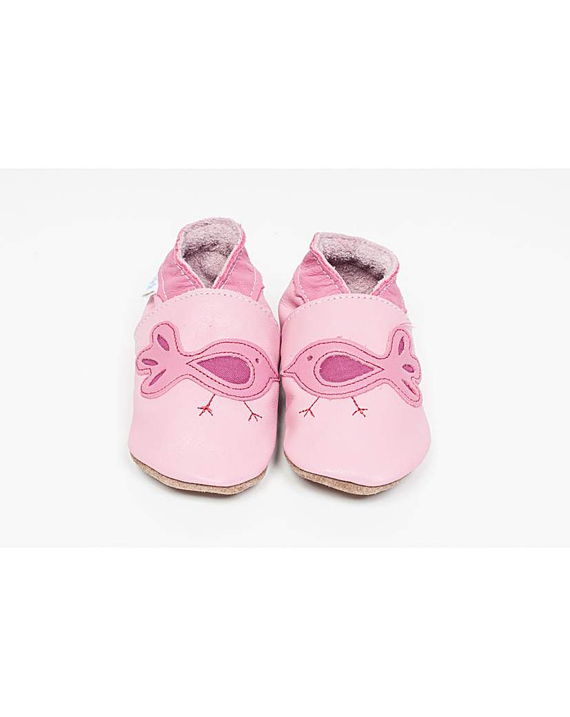Hippychick Baby Shoes Pink Birds Hippychick Baby Shoes Pink Birds